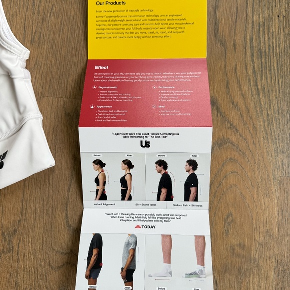 White Sports Bra - Picture 5 of 7